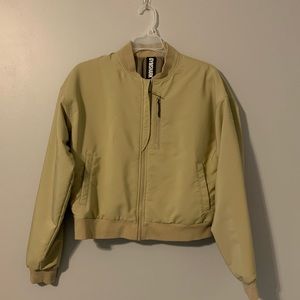 Gymshark khaki zip up